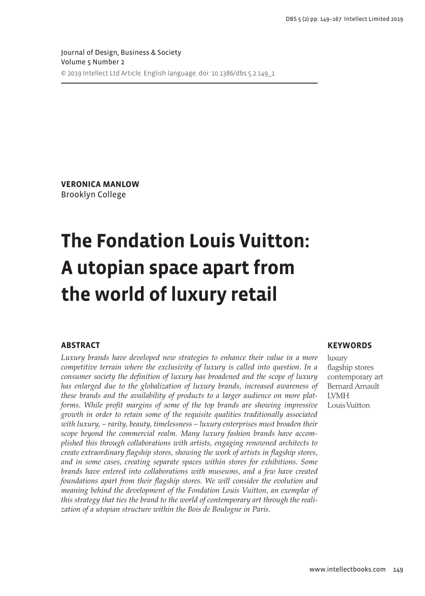 Frank Gehry and Louis Vuitton: a great match / The Leading Salons