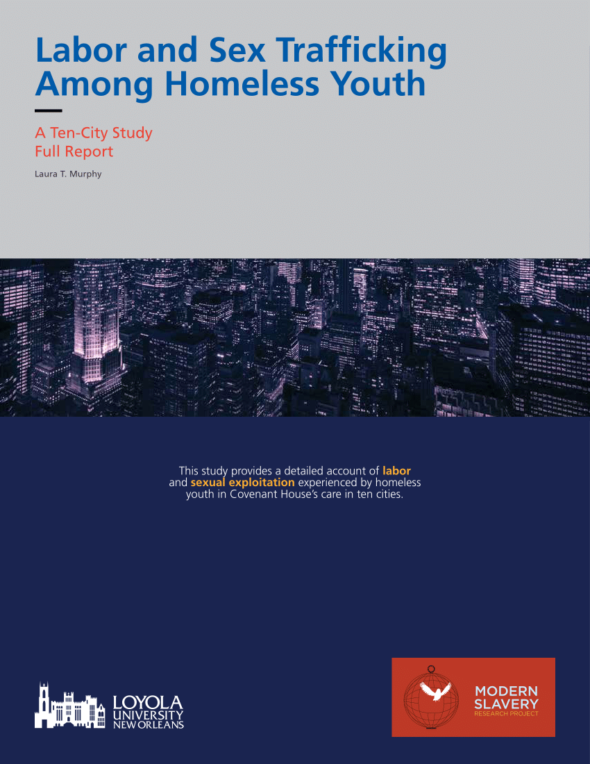 PDF) Labor and Sex Trafficking Among Homeless Youth A Ten-City Study