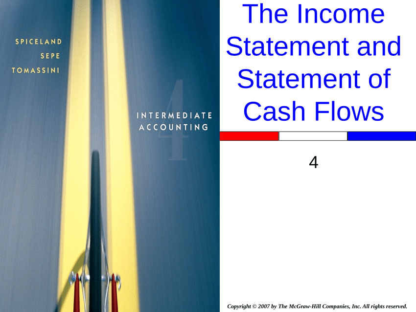hvid jord Politisk PDF) The Income Statement and Statement of Cash Flows