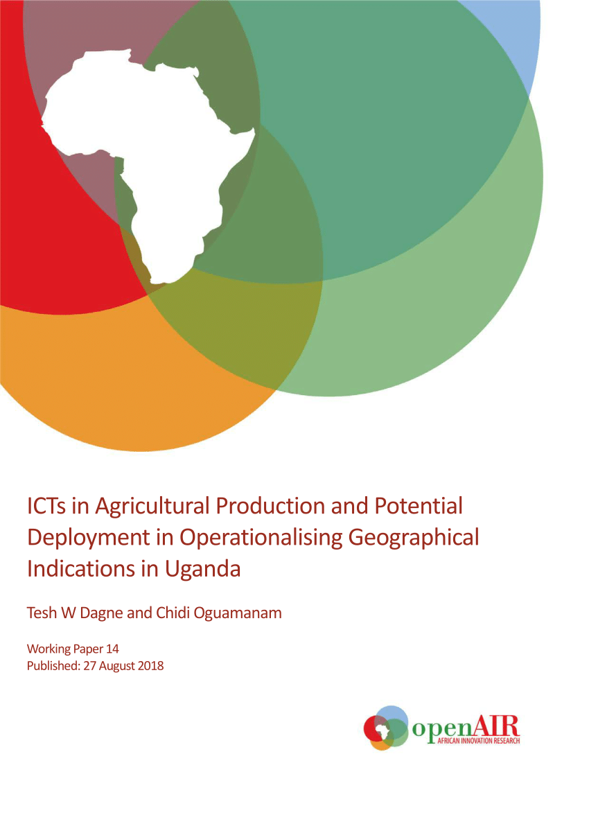 PDF) ICTs in Agricultural Production and Potential Deployment in ...