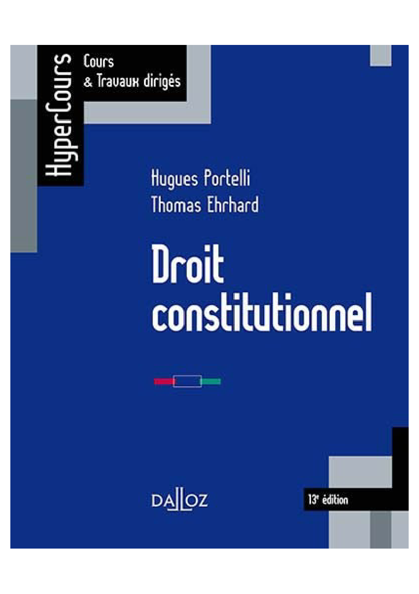 (PDF) Droit constitutionnel