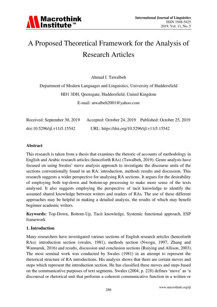 research proposal framework pdf