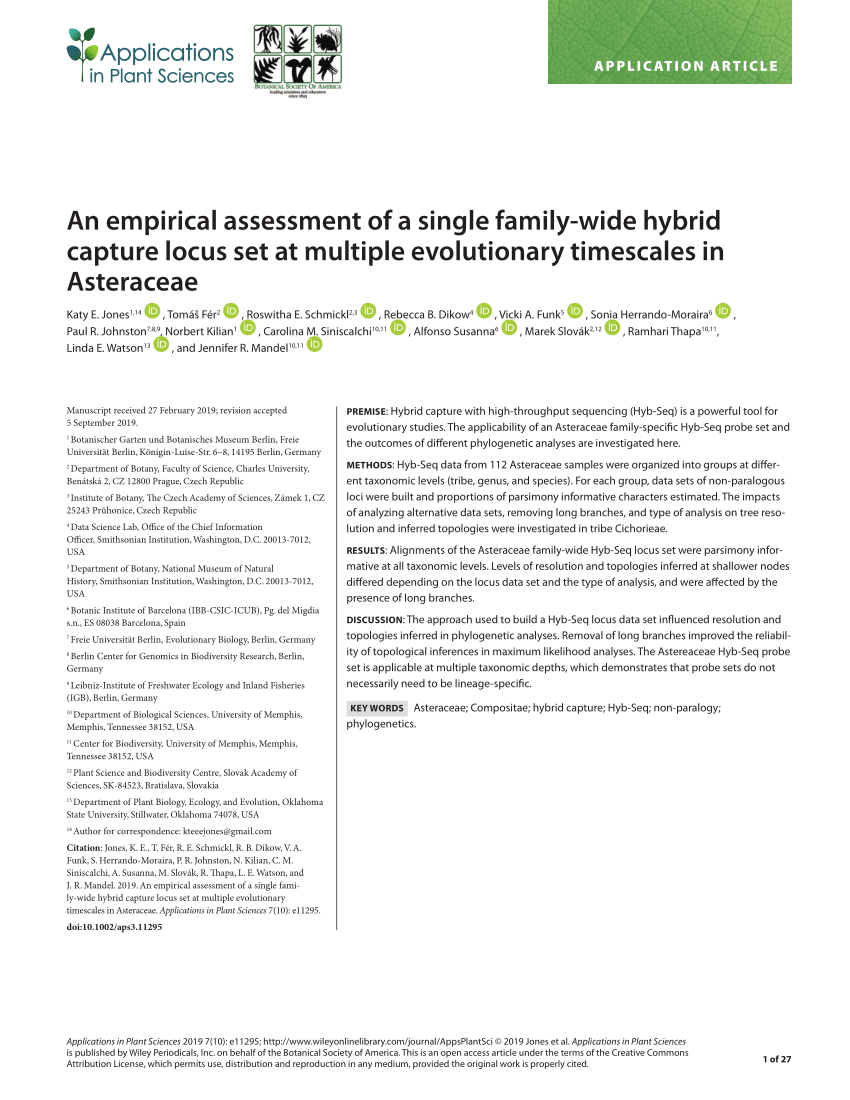 Pdf An Empirical Assessment Of A Single Family Wide Hybrid