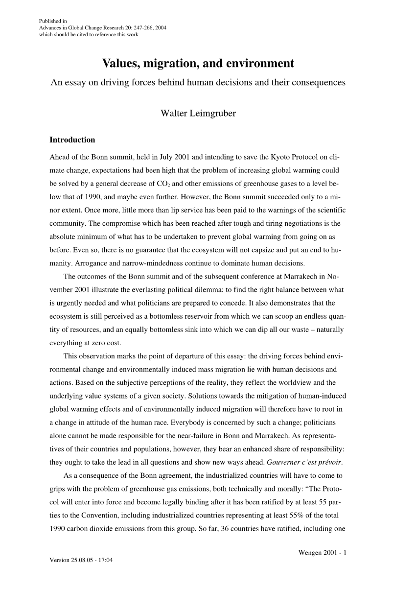 migration essay pdf