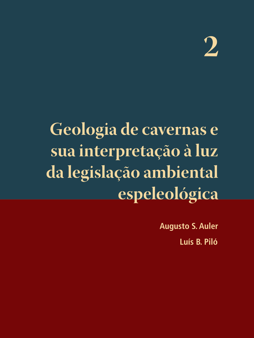 PDF) Resgate de Litotipo e Espeleotemas em Cavernas Carbonáticas