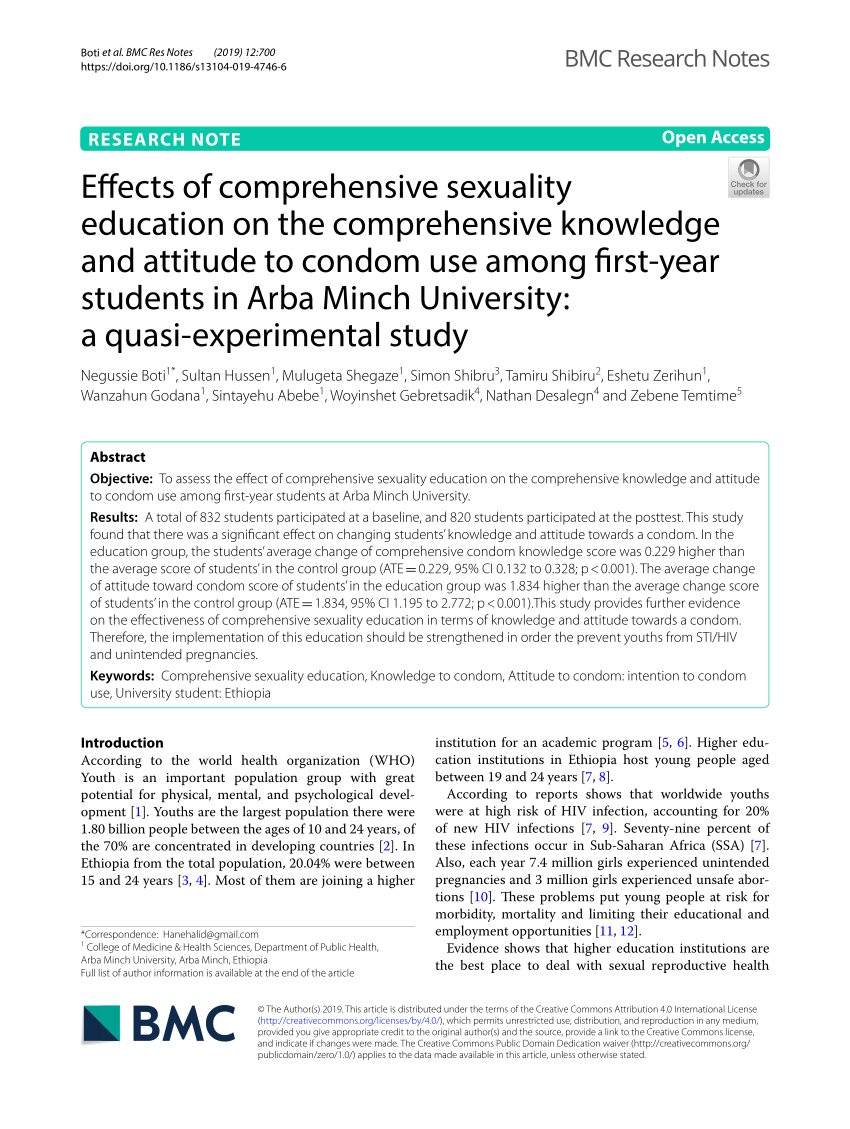 sexuality education thesis