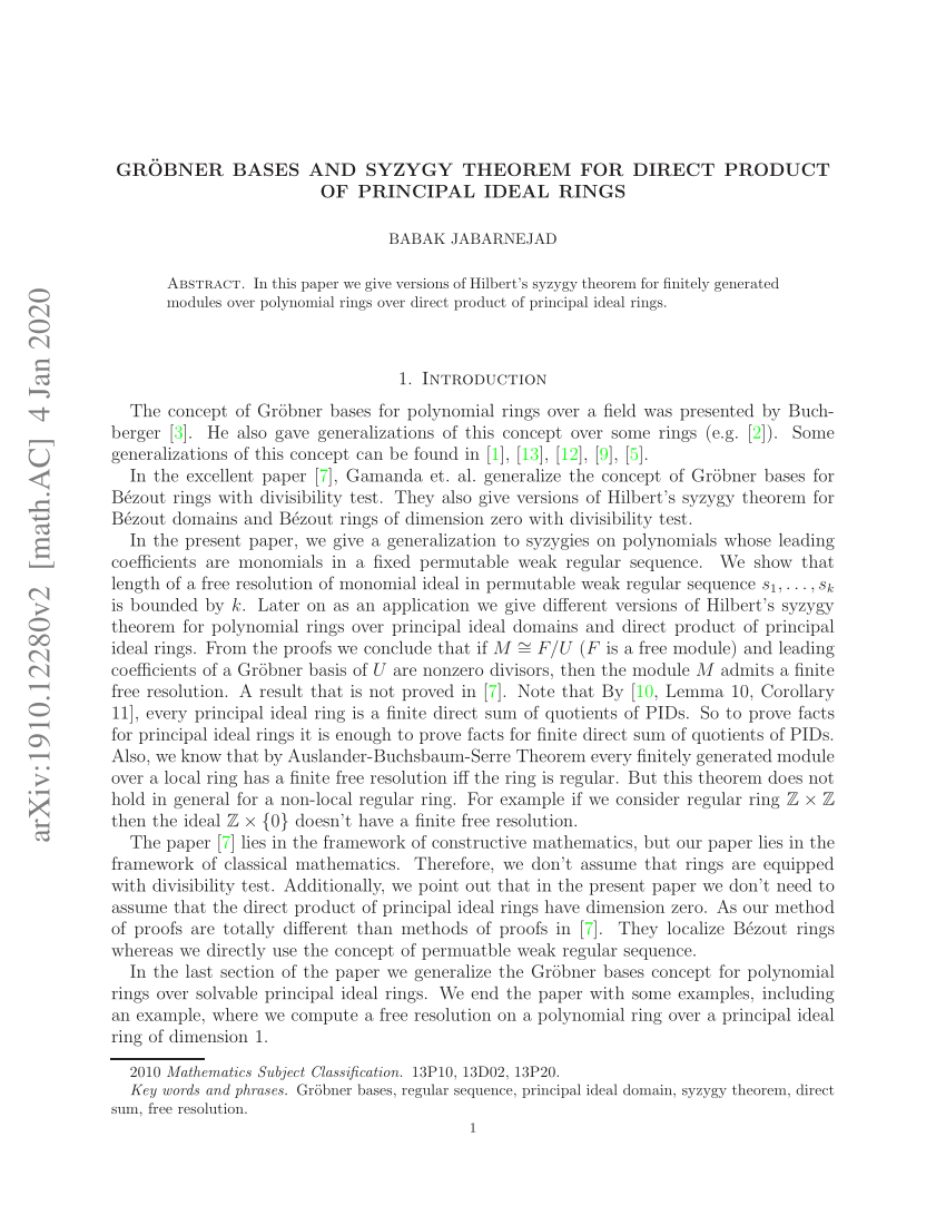 Classical mechanics – Syzygy