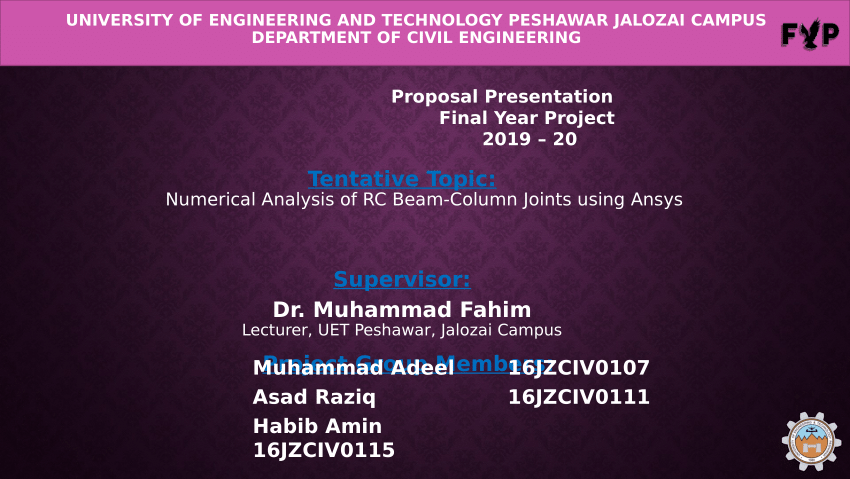 presentation proposal fyp