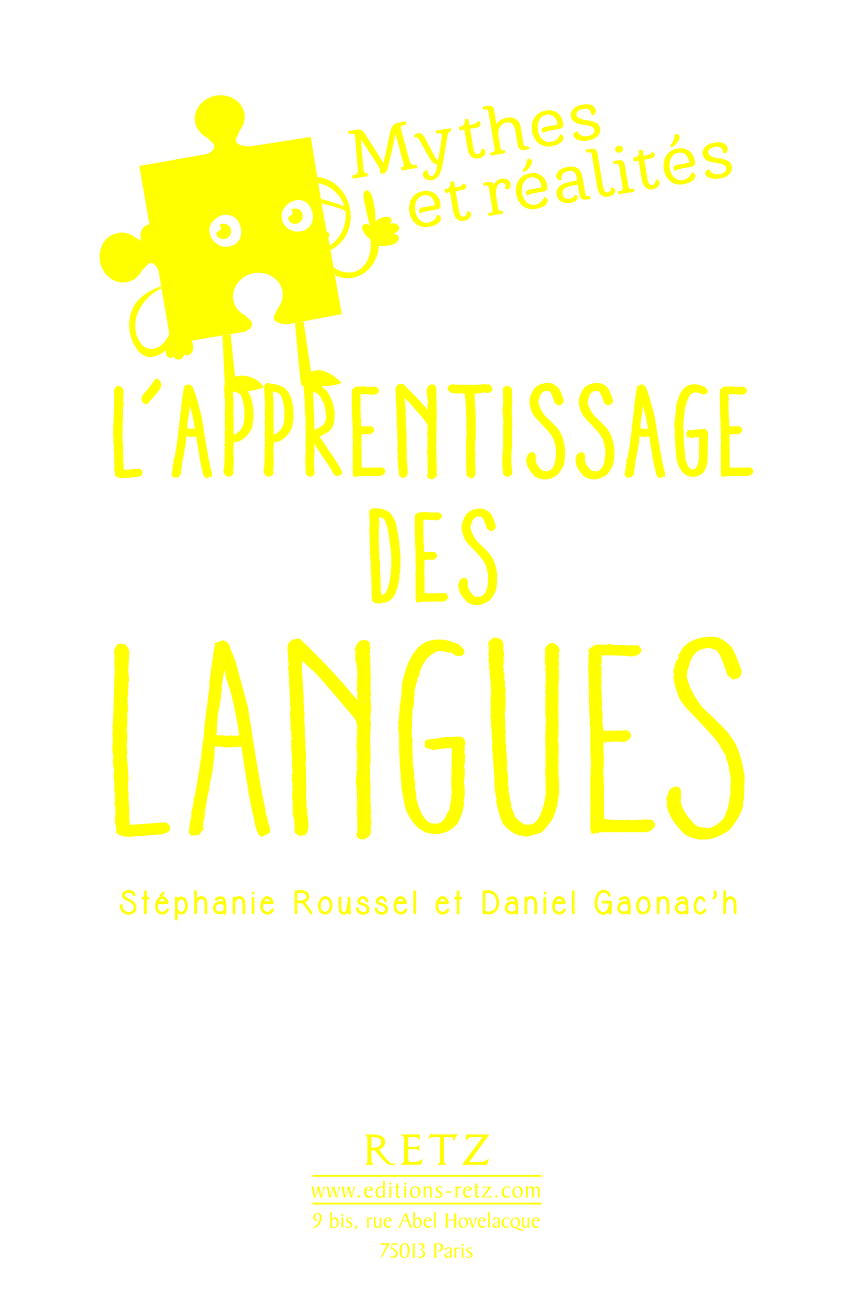 Pdf L Apprentissage Des Langues Mythes Et Realites