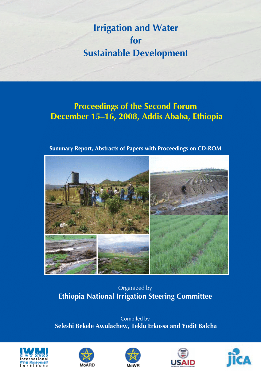 (PDF) Irrigation and Water for Sustainable Development