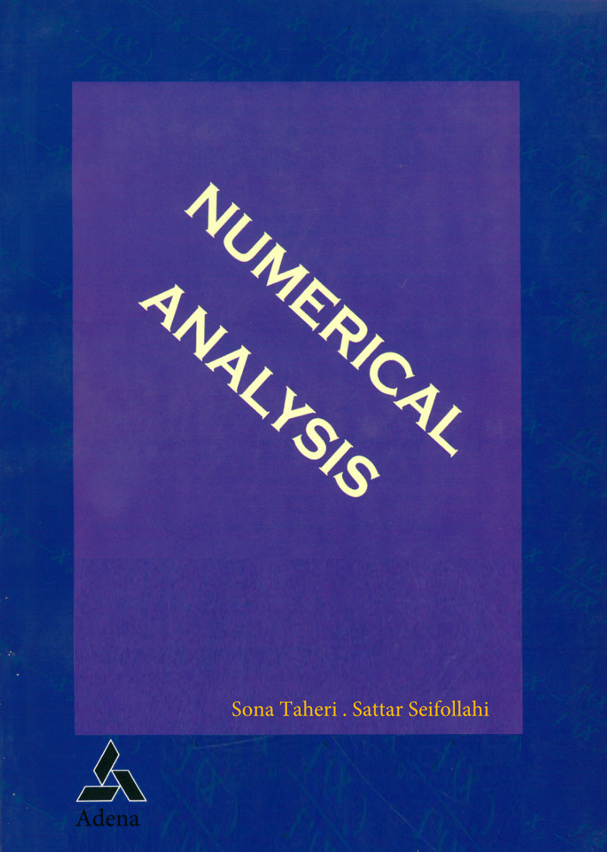 numerical analysis research papers pdf