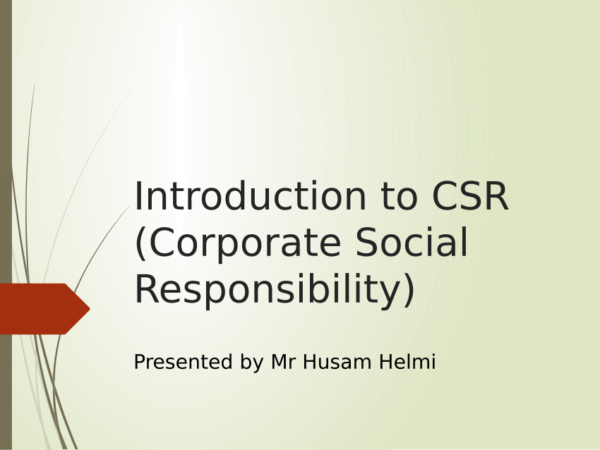 research topics on corporate responsibility