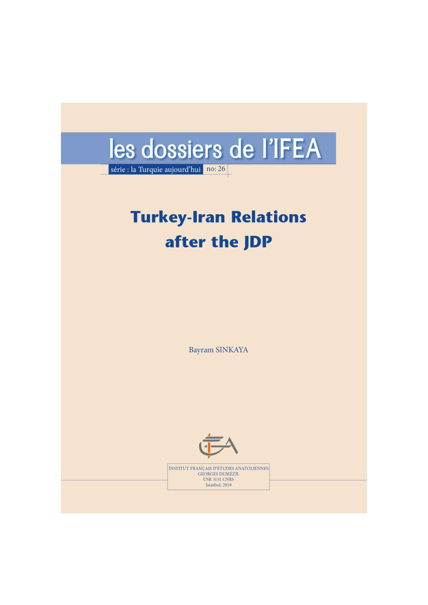 pdf turkey iran relations after the jdp