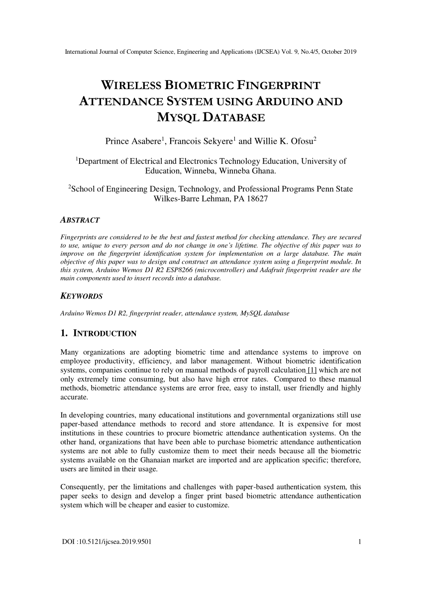 Pdf Automated Student Attendance Management System Using Face Recognition