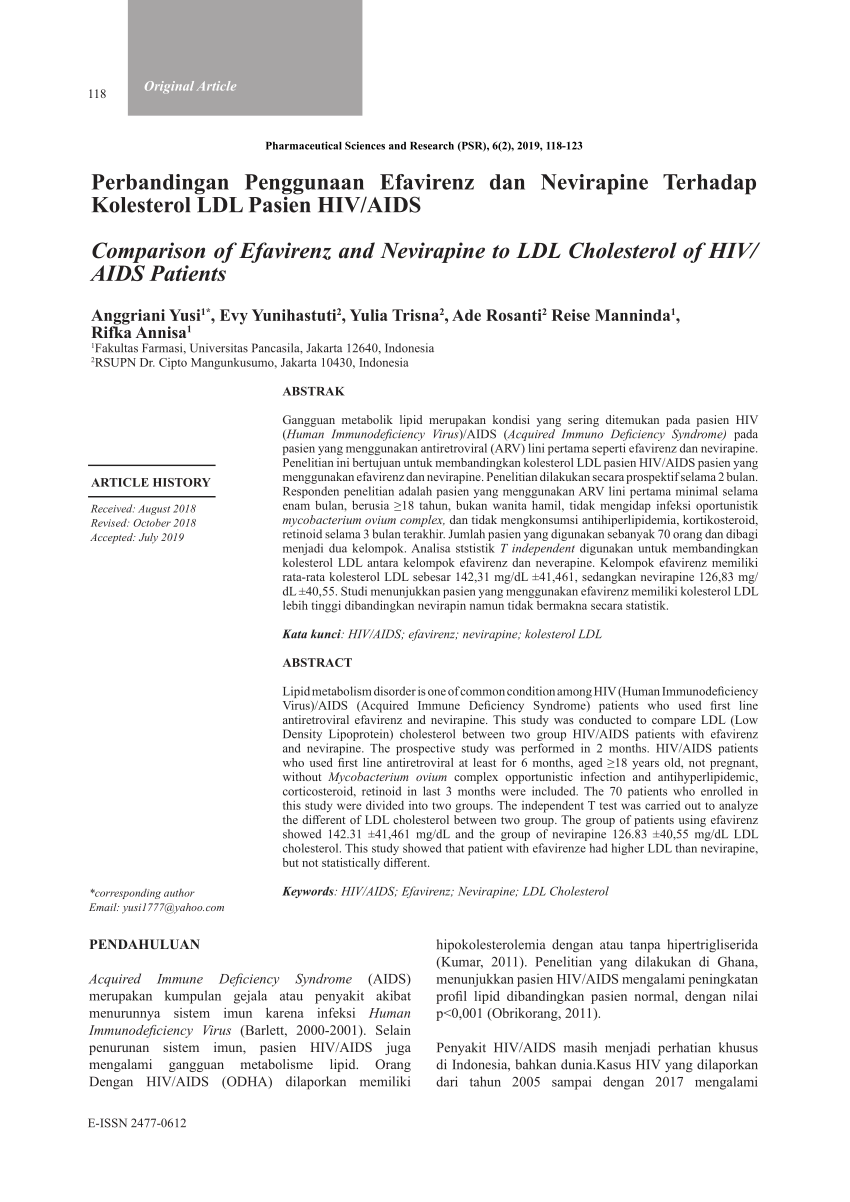 Recommended Components Of Initial Antiretroviral Therapy And