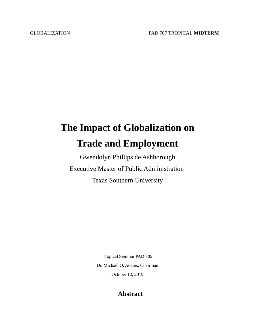 pdf-the-impact-of-globalization-on-trade-and-employment