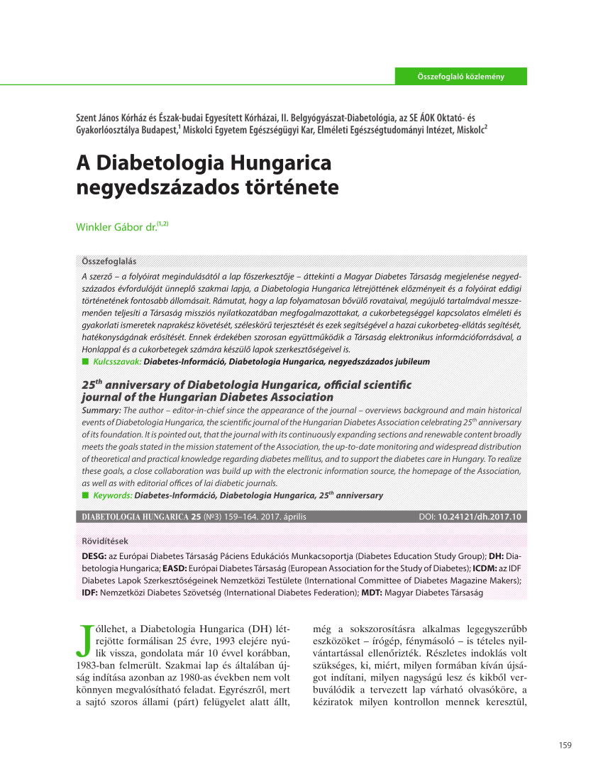 Diabetológia, Konzultáció, általános vizsgálat, Budapest - Diabetológus