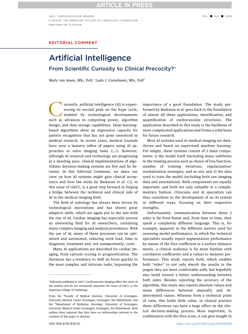 research about artificial intelligence pdf