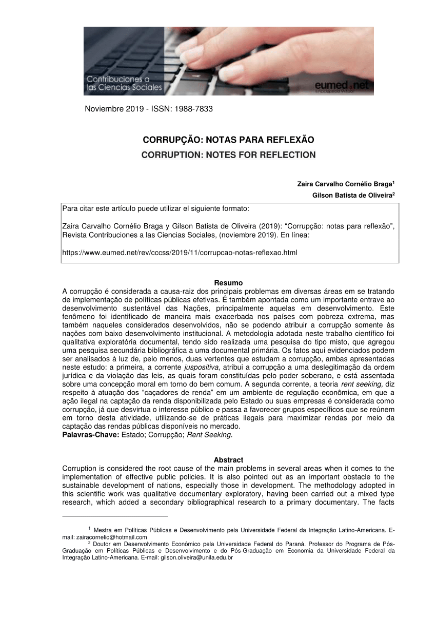PDF) Corrupção e lavagem de dinheiro: os casos de entrega dissimulada e de  recebimento indireto da vantagem indevida