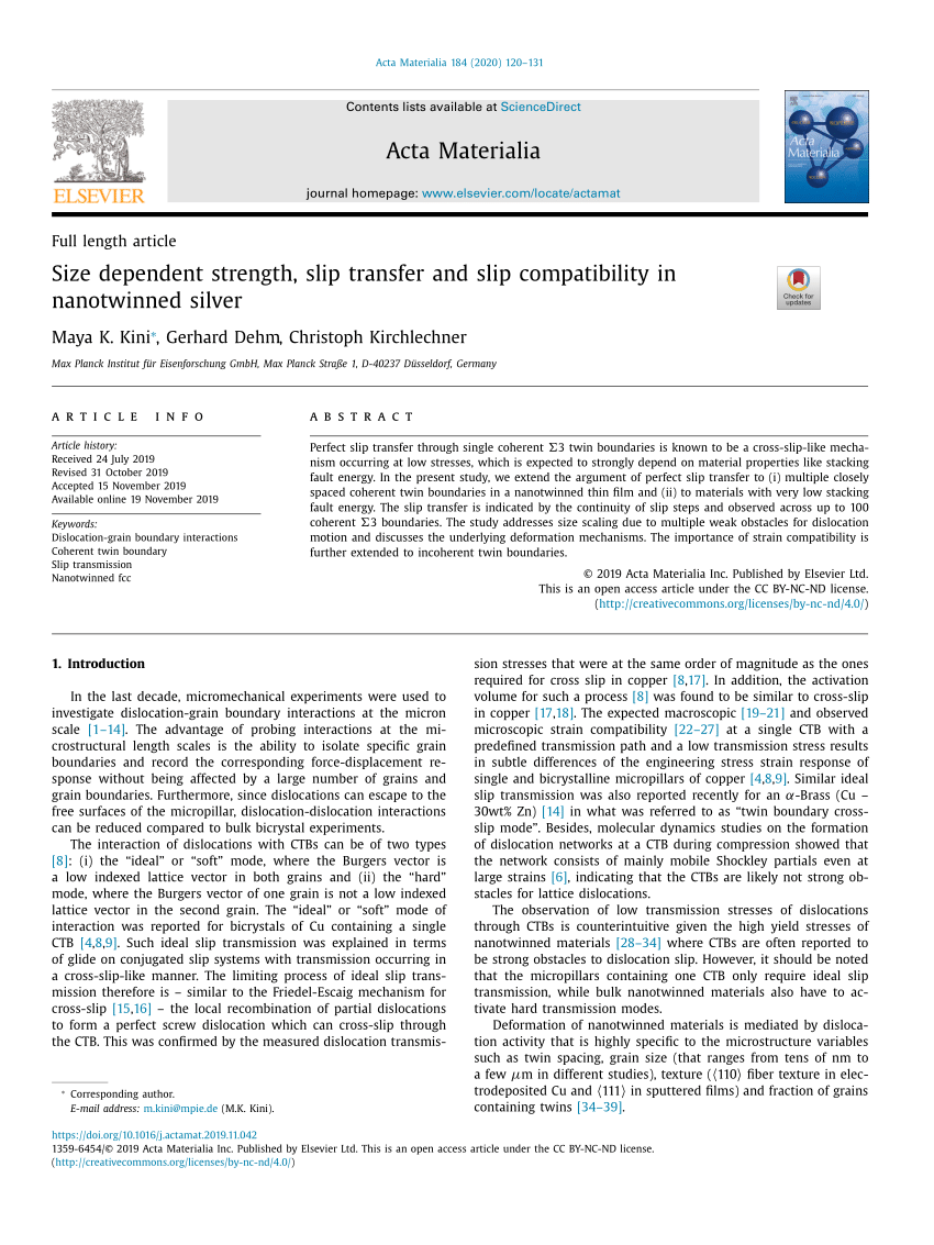 Microscale deformation behavior of bicrystal boundaries in pure tin (Sn)  using micropillar compression - ScienceDirect