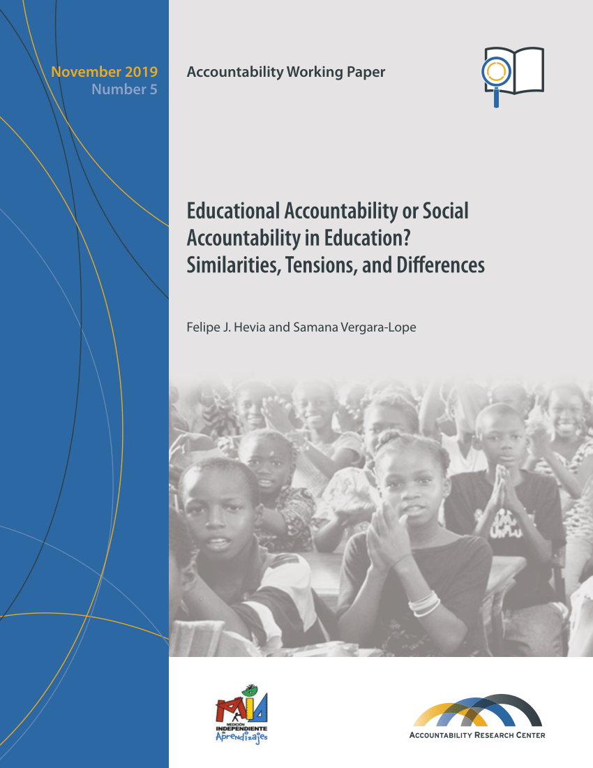 Pdf Educational Accountability Or Social Accountability In