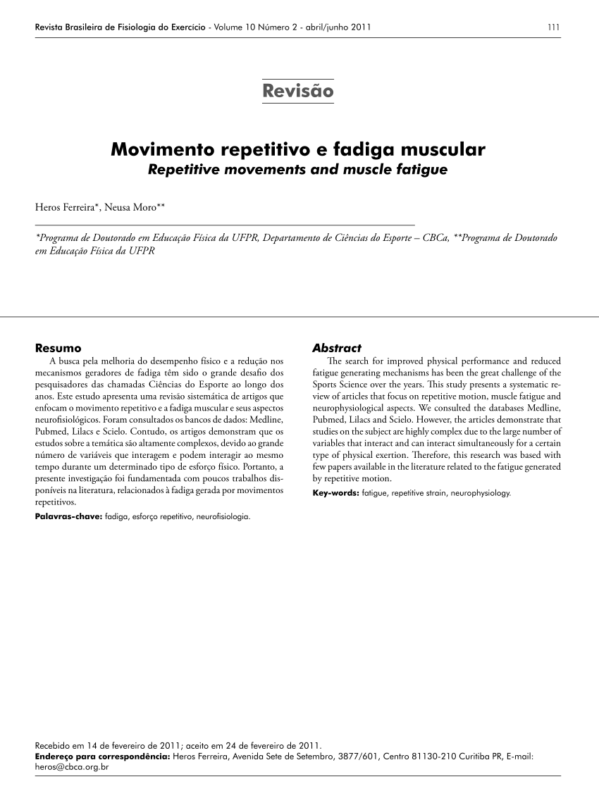 PDF) Alterações na força e área muscular do braço induzidas por 24