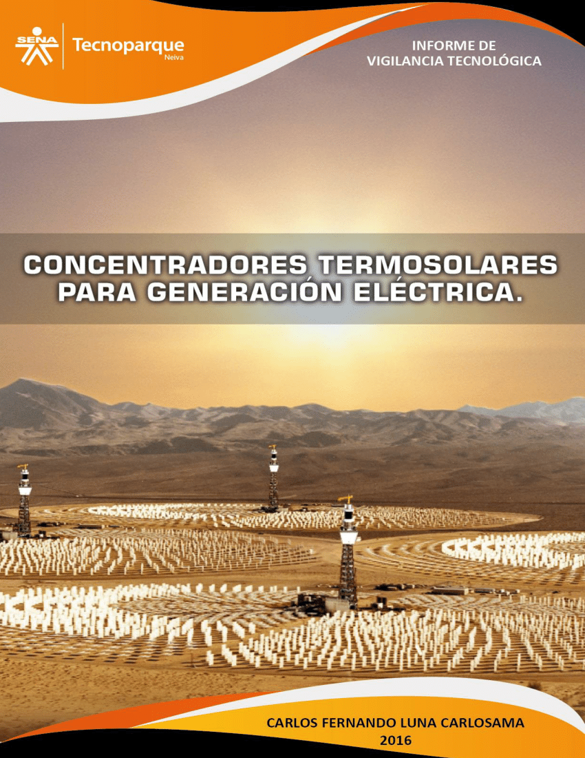 (PDF) CONCENTRADORES TERMOSOLARES PARA GENERACIÓN ELÉCTRICA