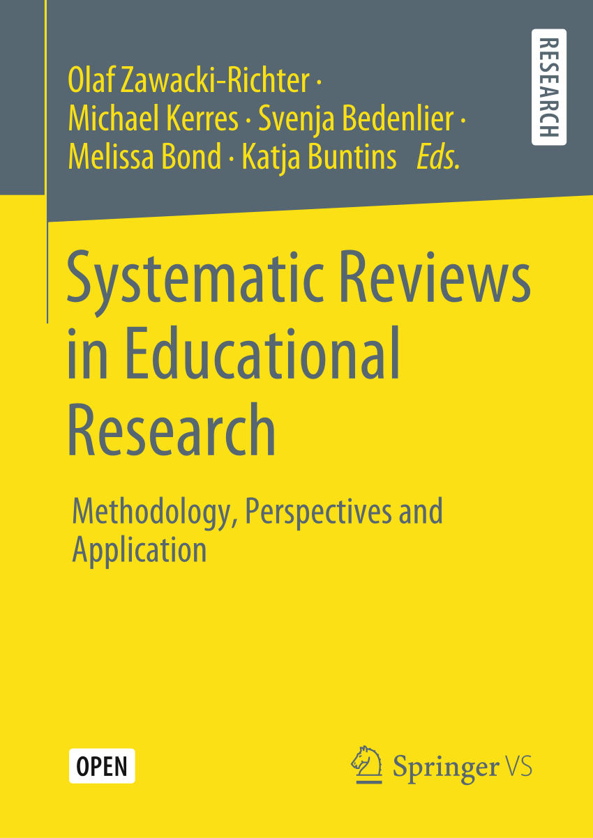 systematic review in educational research
