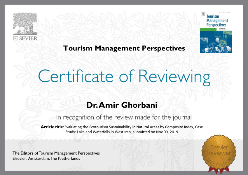 tourism management thesis pdf