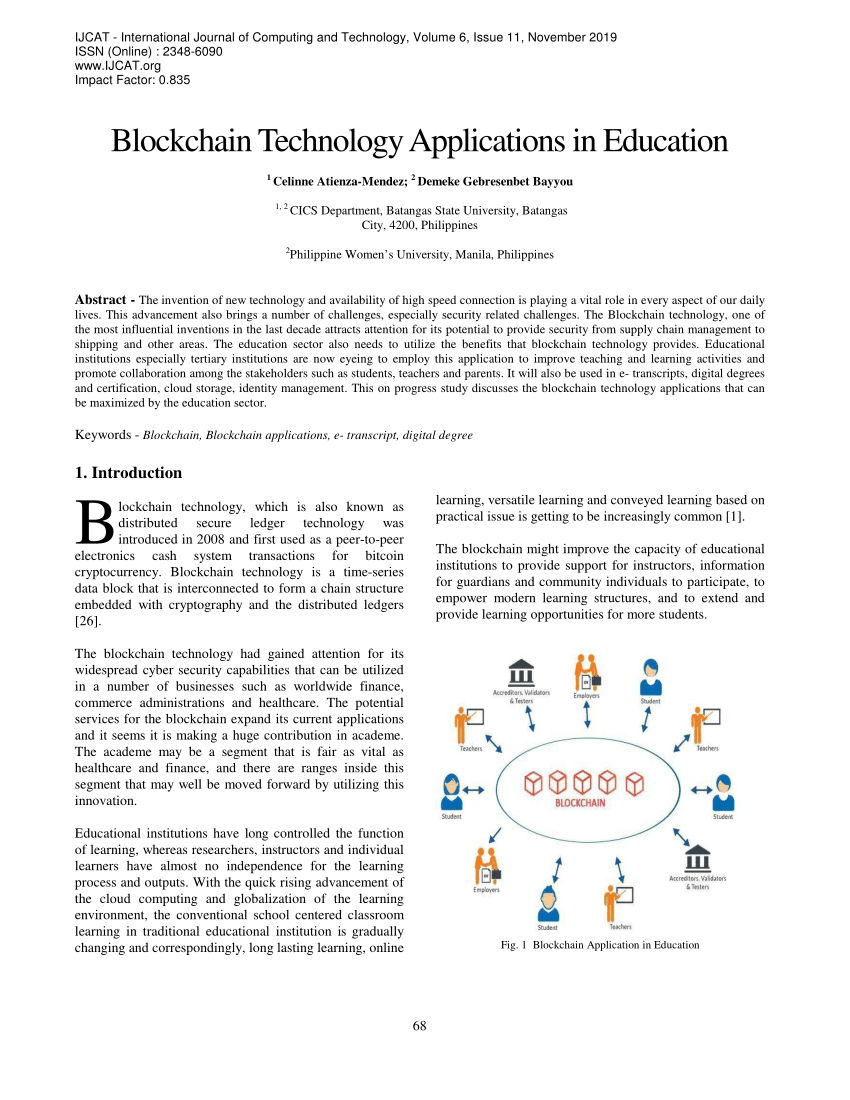 blockchain technology research paper (pdf)