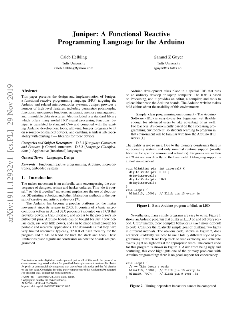 arduino programming language pdf download