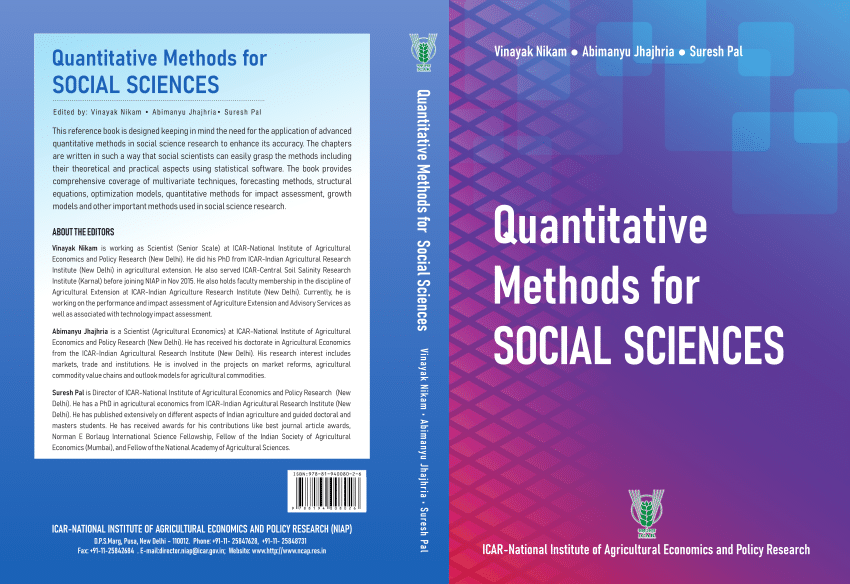 quantitative research methods in social sciences
