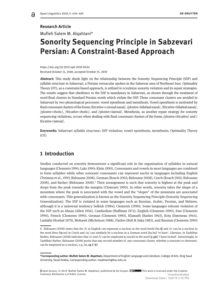 sonority sequencing principle