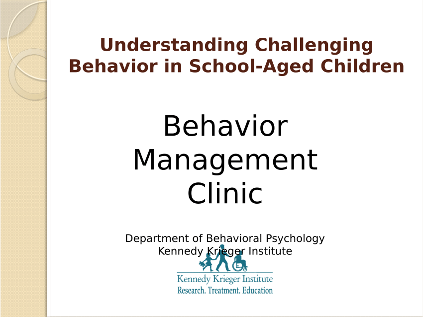 (PDF) Understanding Challenging Behavior in School-Aged Children