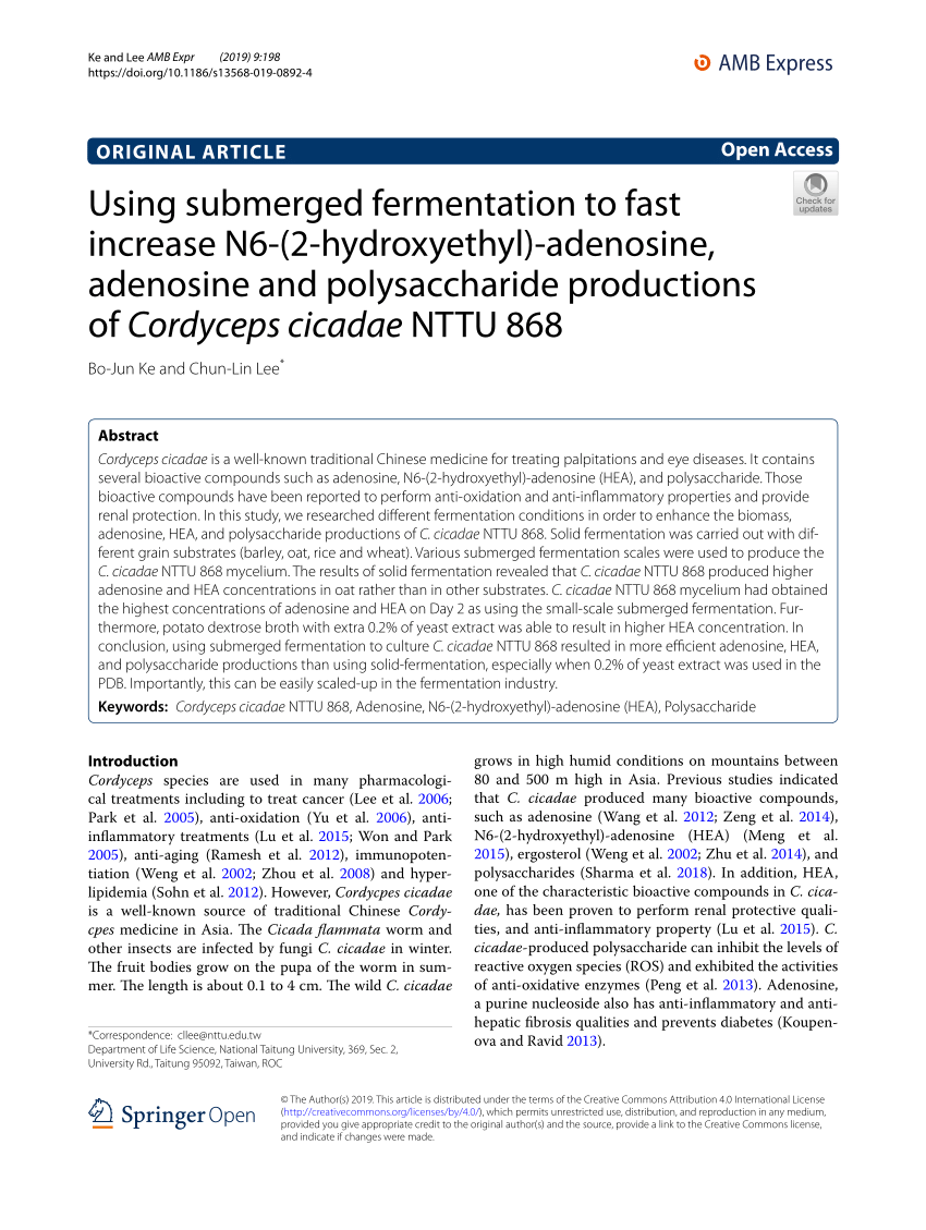 (PDF) Using submerged fermentation to fast increase N6-(2-hydroxyethyl ... - Largepreview