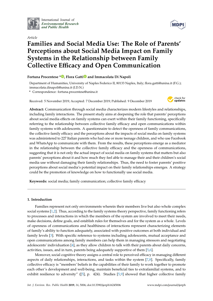 how is social media changing family relationships essay