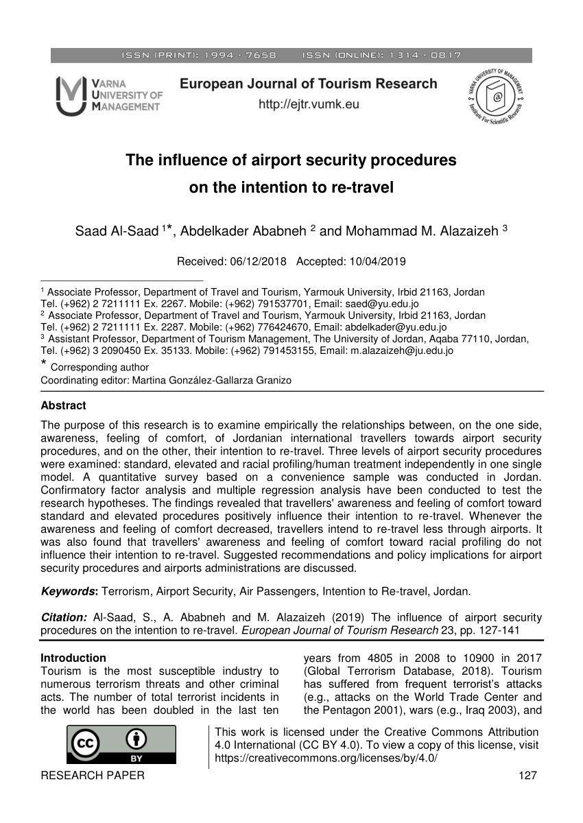 Airport security essay
