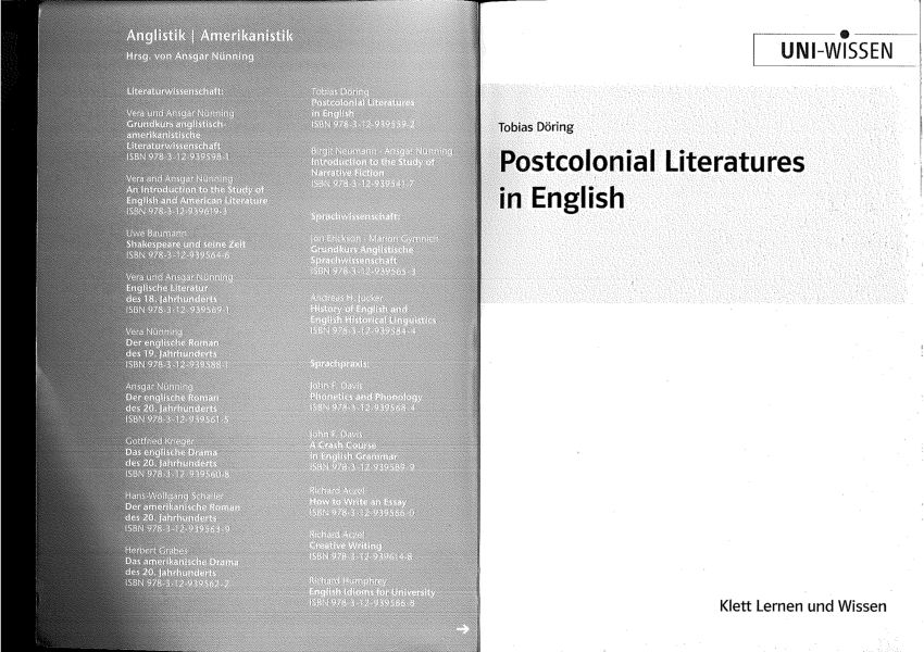 postcolonial literature phd uk