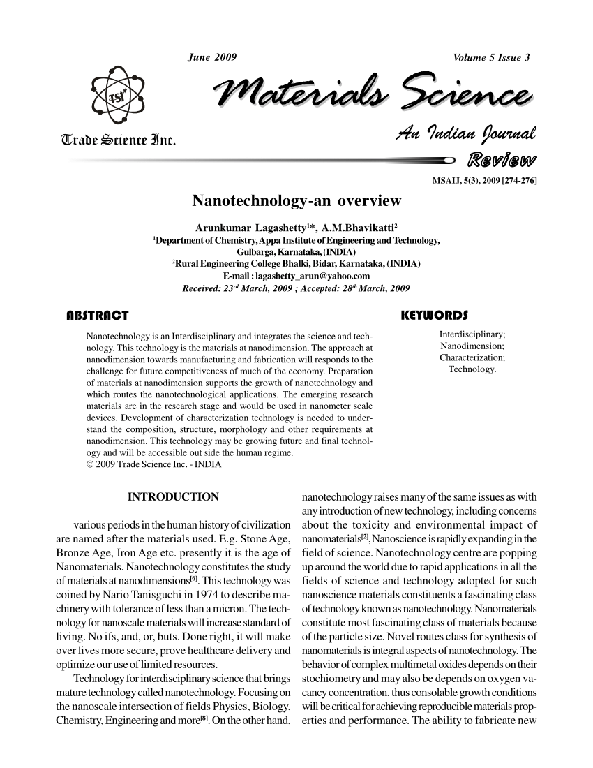 nanotechnology phd thesis