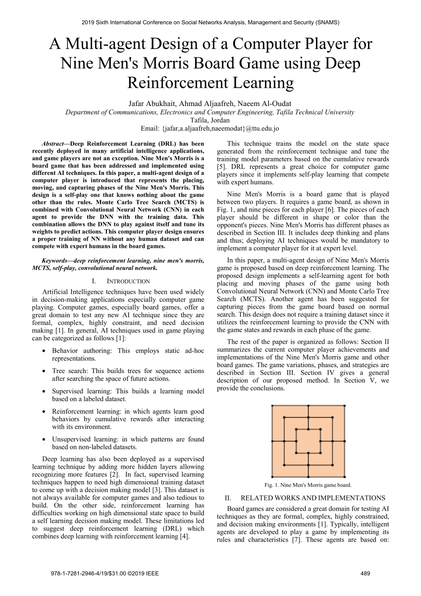 PDF] Mastering Chess and Shogi by Self-Play with a General Reinforcement  Learning Algorithm