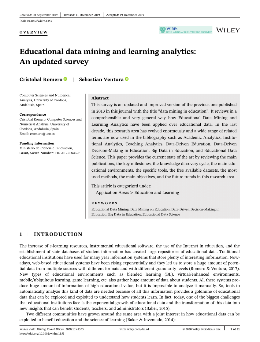 educational data mining thesis