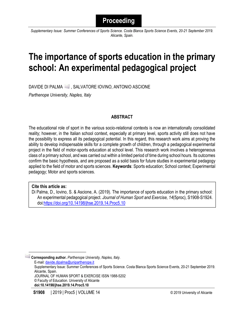 Importance of Sports In School