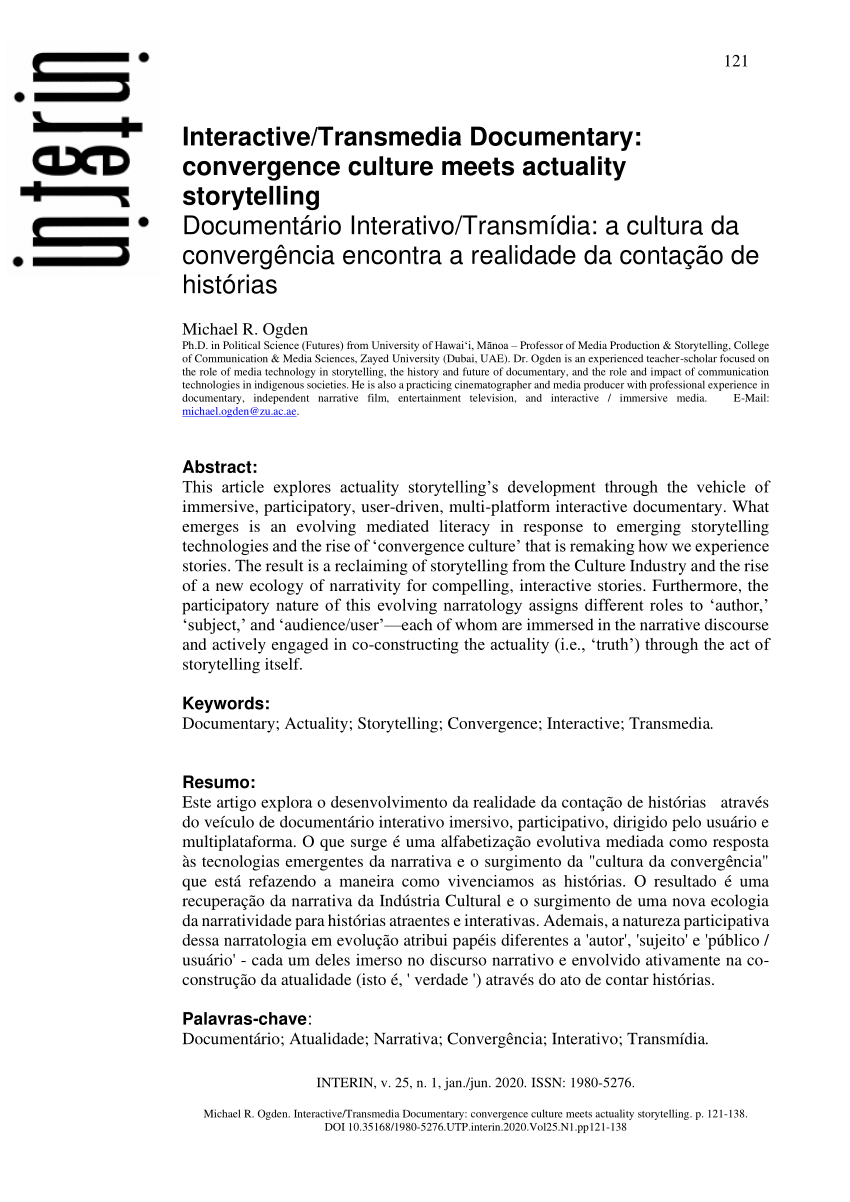 PDF) Television Narratives Constructing Online Communities