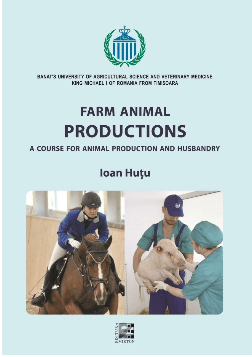PDF) Farm animal production: a course for animal productions and husbandry