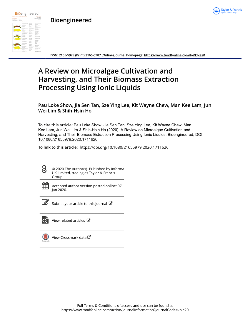 microalgae harvesting and processing a literature review