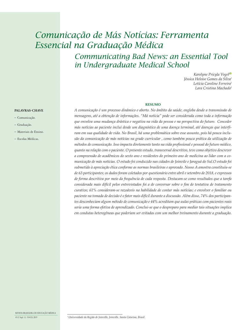 PDF) Role-Play para o Desenvolvimento de Habilidades de Comunicação e  Relacionais