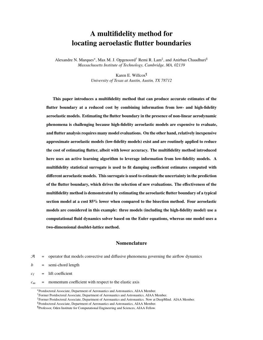 pdf-multifidelity-method-for-locating-aeroelastic-flutter-boundaries