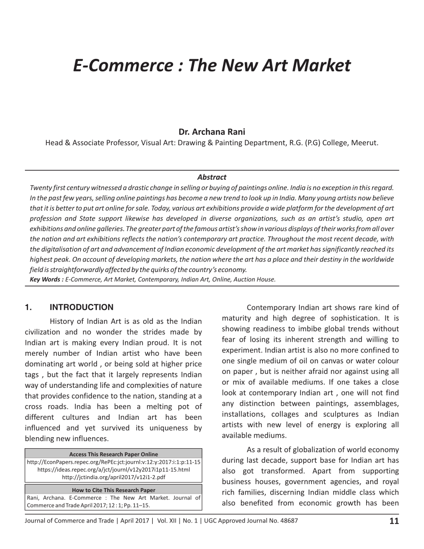 Art & Commerce