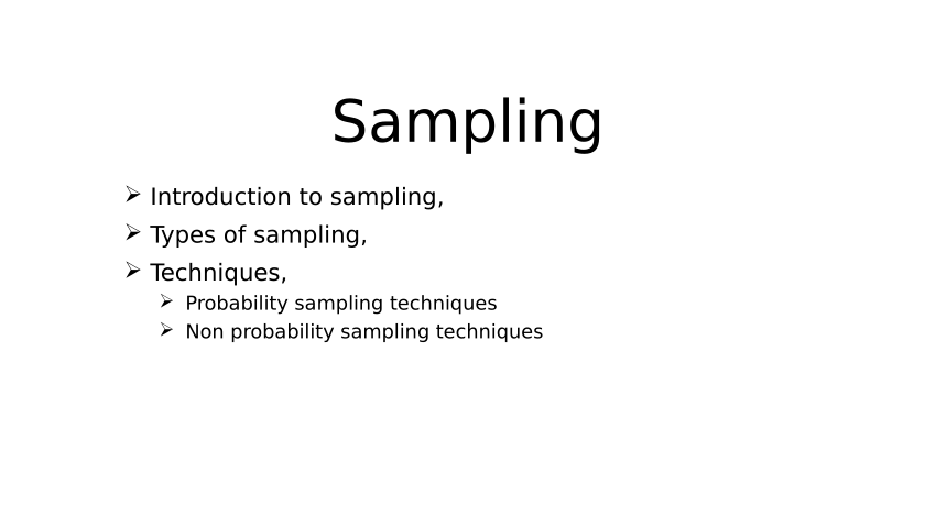 (PDF) Sampling