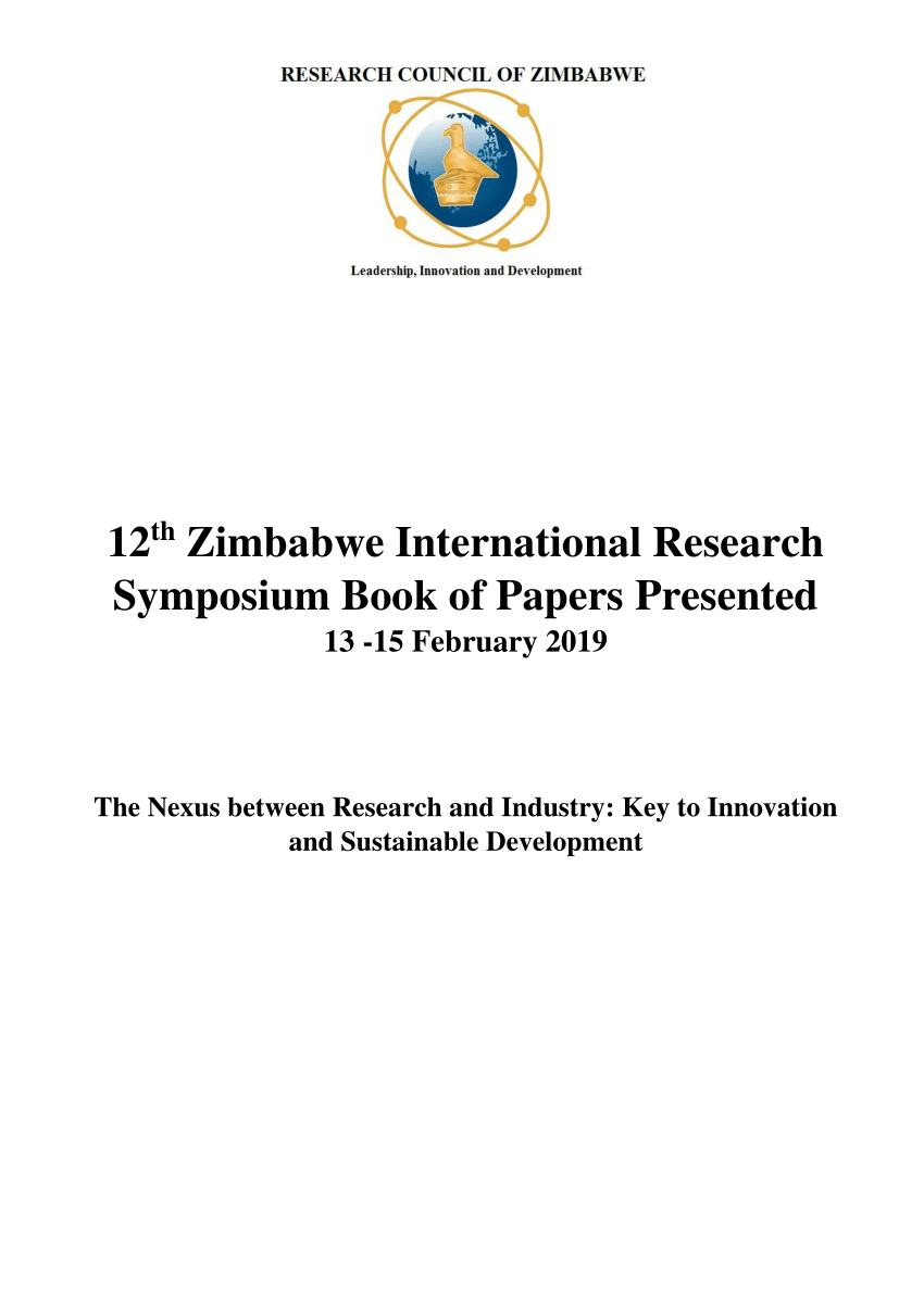 research topics zimbabwe